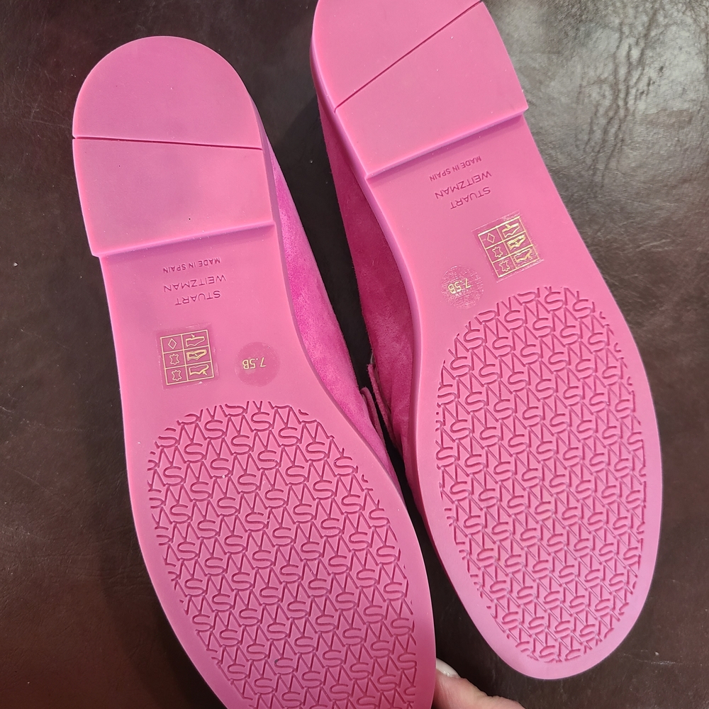 Stuart Weitzman Pink Flats